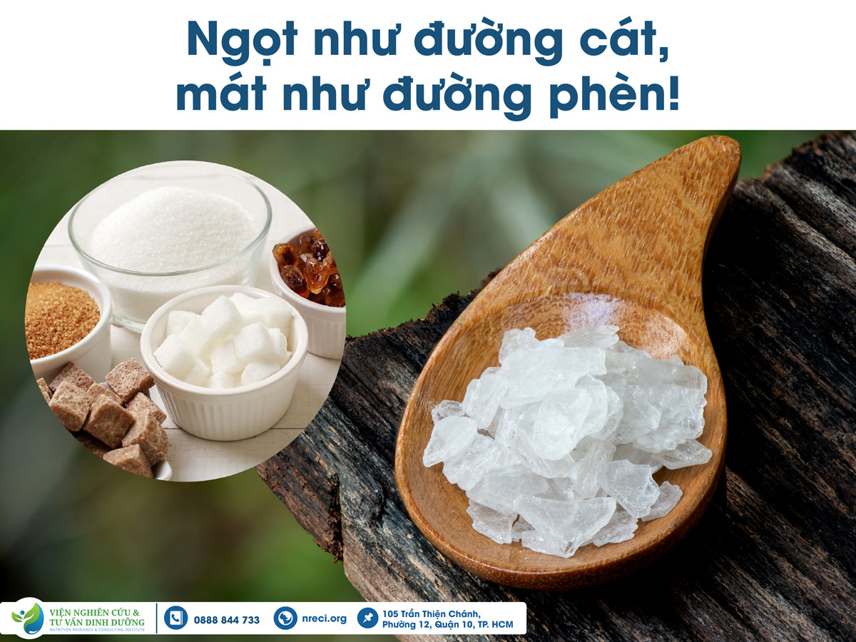 Ngọt như đường cát, mát như đường phèn!