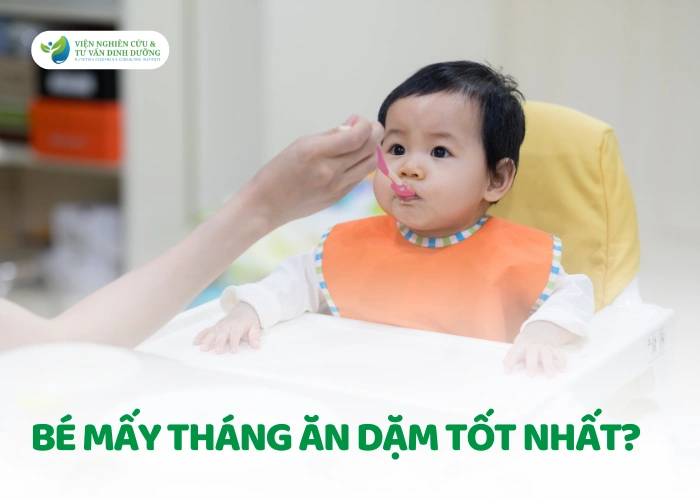 Bé mấy tháng ăn dặm là tốt nhất?